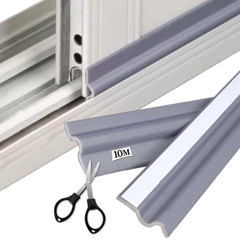 GOKEI 窓専用隙間テープ すきまテープ 窓 ドアの隙間 防音に 冷暖房の効率アップ 隙間テープ 玄関用 サッシ 扉 ドア すきま風防止 隙間 テープ 防音テープ 防虫対策 隙間風 防止テープ 隙間埋