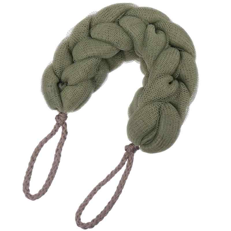 KESYOO ボディスポンジ 泡立てネット バススポンジ 背中も洗える 長い メッシュフラワー シャワー用品 ..