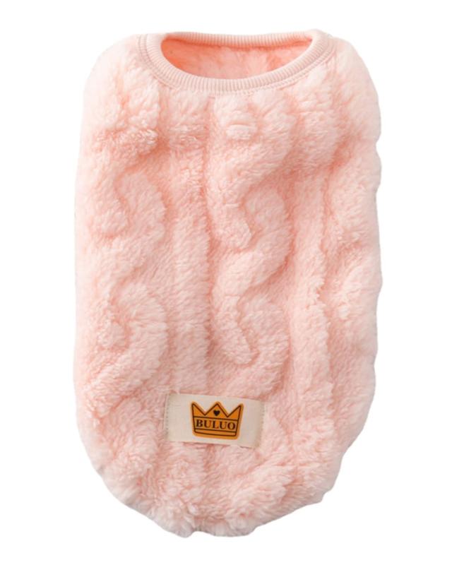 Timoya ペット服 犬服 冬 防寒服 猫 小中型犬 秋冬服 洋服 可愛い 柔らかい モコモコ 防寒 コート 人気..