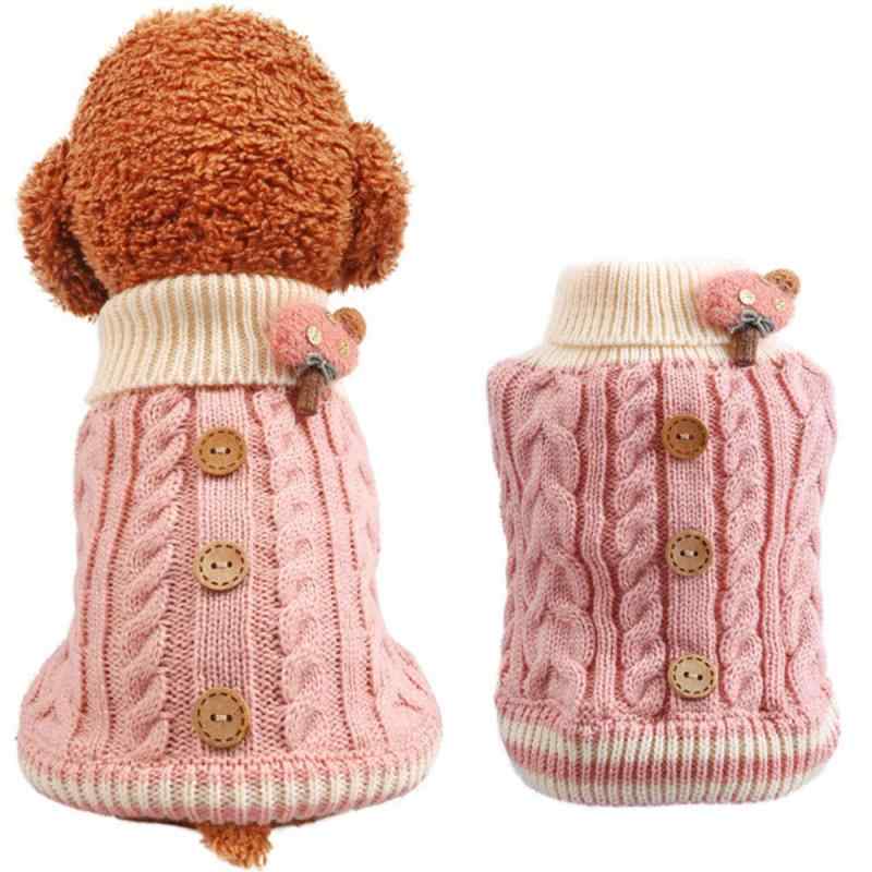 ZYYRSS ペット服 犬服 セーター 秋冬 ペット服 犬服 ドッグウェア 防寒 ニット 厚手 犬の服 小型犬 中..