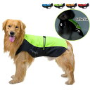 RANPHY 犬用 レインコート いぬ 中型犬 大型犬 反射 雨具 梅雨対策 犬用合羽 ジャンプスーツ ペット用 ドッグウエア 防水 汚れ防止 軽量 防水 犬用...