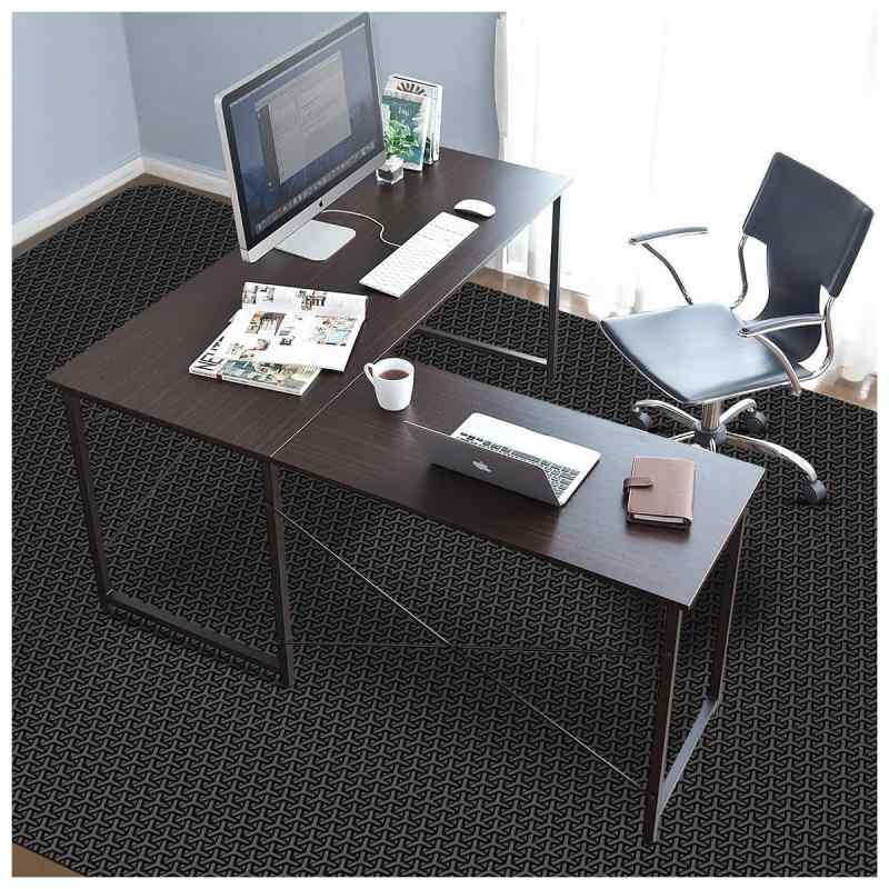 デスクごとチェアマット ゲーミングチェアマット ダイニングマット 床保護マット SALLOUS Y字柄 超大判..