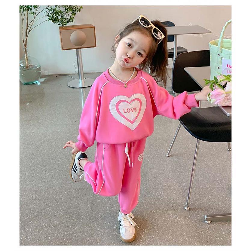 セットアップ キッズ 子供服 女の子 男の子 スウェット 長袖 tシャツ ロングパンツ...