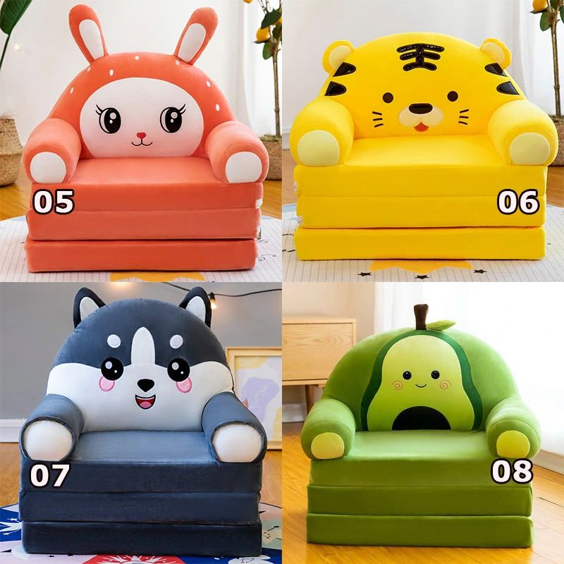 オープン ソファー 子供用 ソファー キッズソファー キッズ ソファ 子供用ソファー 子供用家具 子供部屋 可愛い 三つ折り可 ローバックハロウィン クリスマスプレゼント 楽天海外通販 [3]