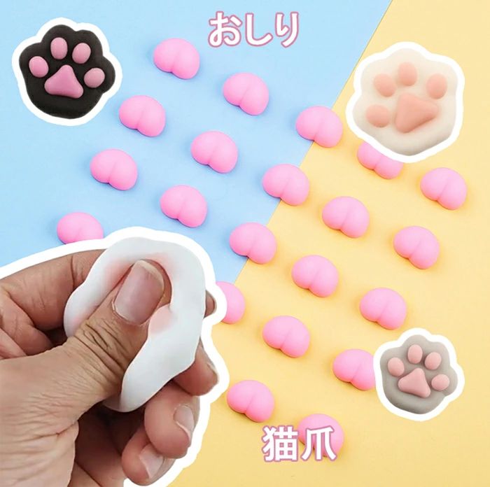 シール おしり 肉球シール ぷくぷく 猫爪 ぷにぷに おしりのみ シールに貼る 肉球 お尻3D スクイーズ 可愛い 3D 立体 両面テープ付き おしりぷにぷに 10個 20個 飾り DIY可能 ストレス 解消 装飾 癒し おもちゃ 手帳 装飾用 子供 女の子 贈り物 ギフト クリスマス 大人気 fukurounomori-10052319 ふくろうの森楽天市場店 サンプル画像2