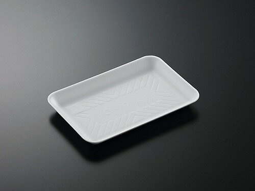 発泡 トレー C-10 新　(L) 【100枚】 210×140×19 mm 中央化学 PSP 白 食品トレー (領収書対応可) 容器 刺身 惣菜 鮮魚 テイクアウト お持ち帰り 使い捨て レンジ不可 Cトレー おしゃれ 使い捨て食器 使い捨て皿 器