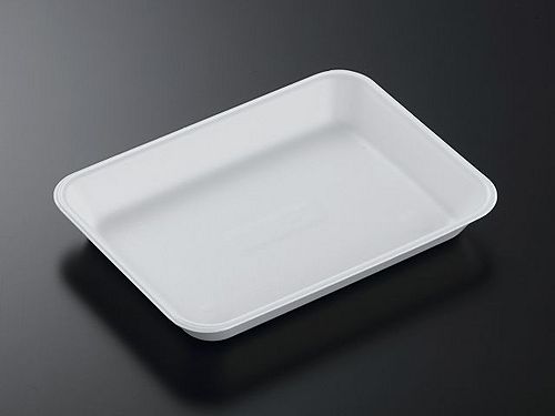 【5%OFF】発泡 トレー C-65 新 【50枚】 248×183×33 mm 中央化学 PSP 白 食品トレー (領収書対応可) 容..