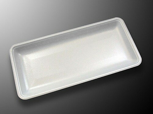 【5%OFF】発泡 トレー CN33-16E （L)【100枚】 330×155×25 mm 中央化学 PSP 白 食品トレー (領収書対応..