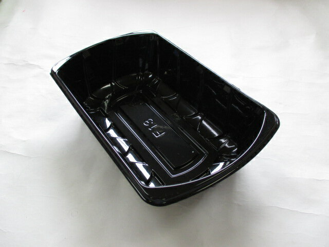 カラーフルーツケース F-13 ブラック 【100枚】207(197)×127(116)×52mm 信和 果樹 果物 容器 カラー フルーツ ケース プラスチッ...