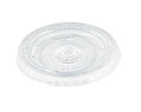 HEIKO プラスチックカップ 平型フタ 12・14・18オンス用 蓋 透明 直径96×高10mm/ストロー穴径:φ18mm 使い捨て テイクアウト ドリンク 飲み物 カップ お子様 ジュース 平蓋 平フタ