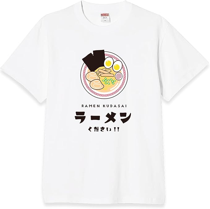 乐天商城 - ラーメンTシャツ おもしろ かわいい Tシャツ 半袖 ネタ プレゼント メンズ レディース ラーメン好き ギャグ ユーモア