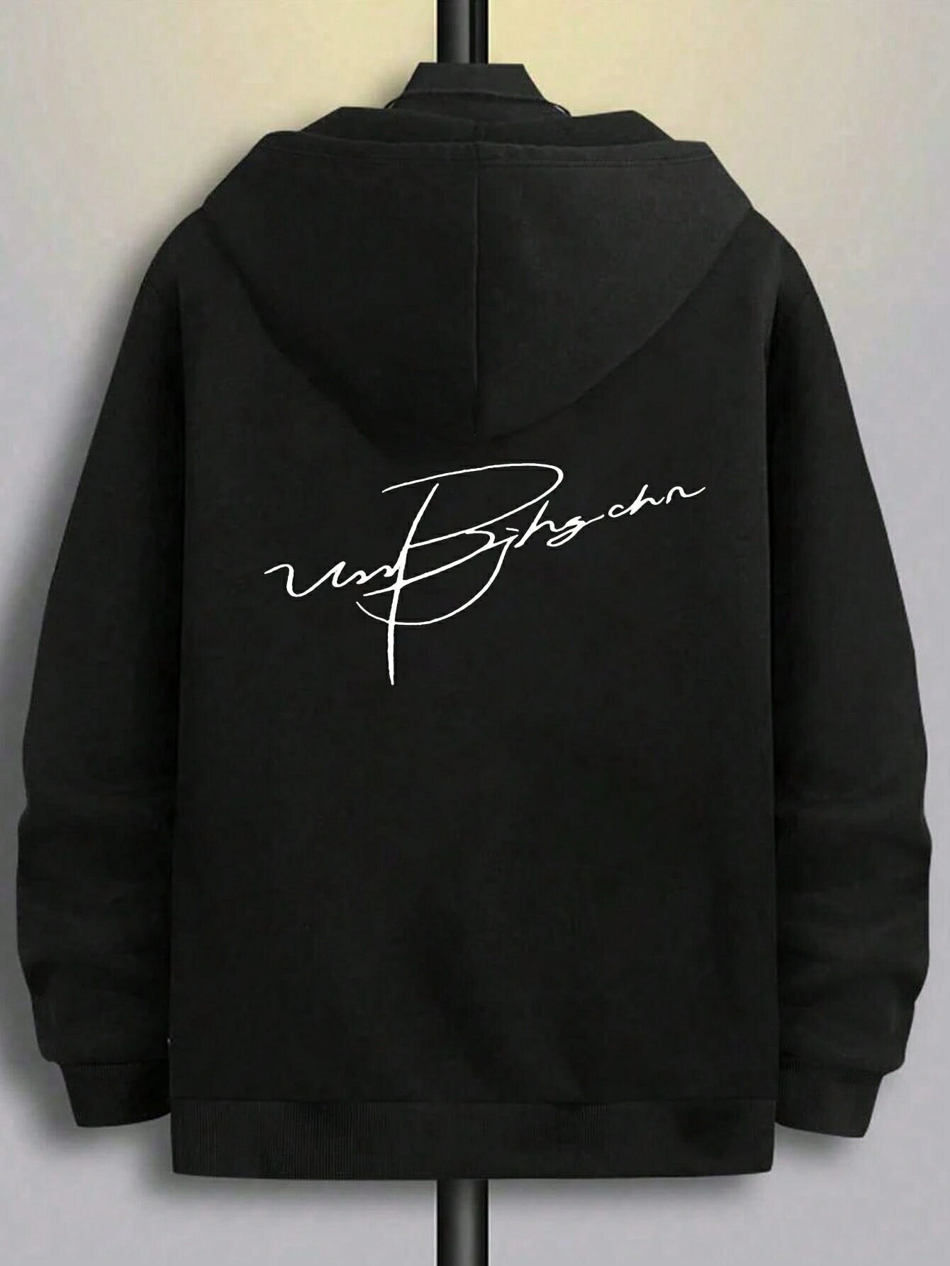 乐天商城 - メンズ 新作 冬用 オーバーサイズ コーディネートしやすい プリント柄 フード付き スウェットシャツ