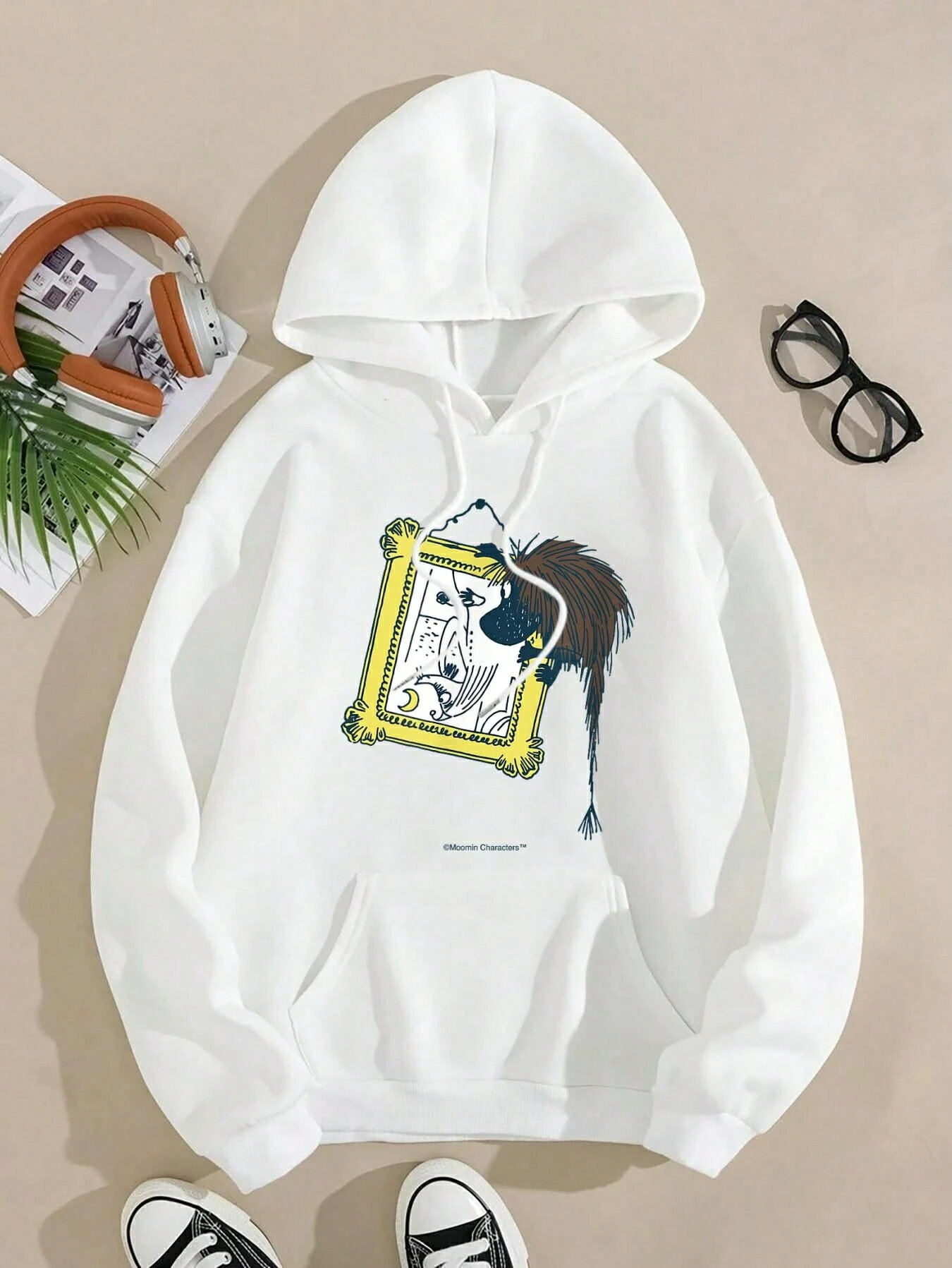 ムーミン ご先祖さま ぶら下がるご先祖さま パーカー