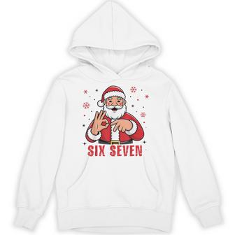 乐天商城 - 67 シックス・セブン ジェン アルファ ミーム サンタ クリスマス パーカー