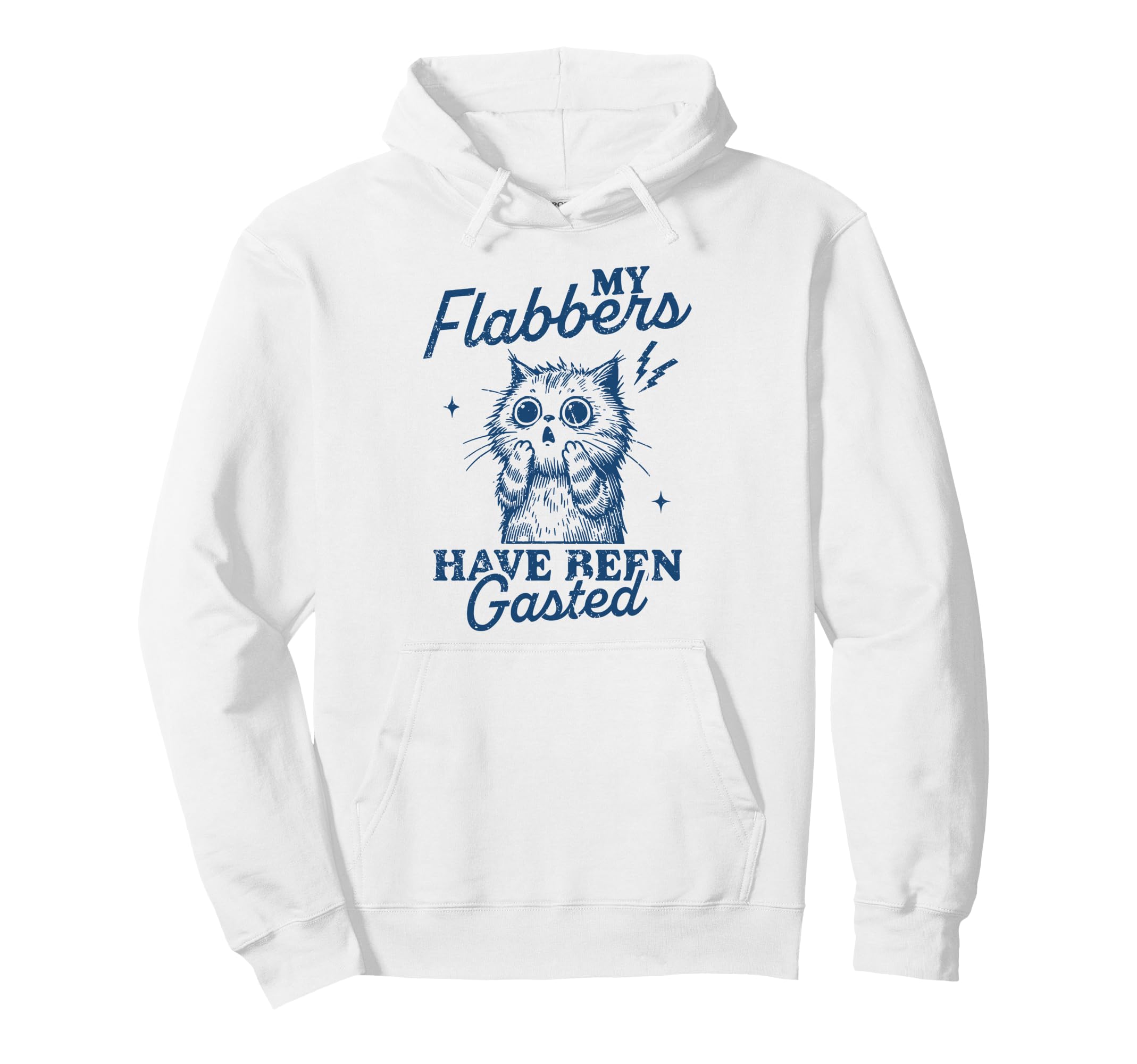 乐天商城 - 私のフラバーズはガステッドされました ダメージ加工 レトロ おもしろ猫 プルオーバー パーカー