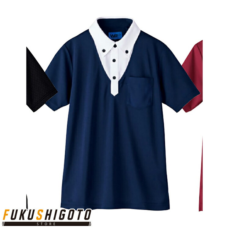 Selery 65521 S-ポロシャツ SS S M L LL 3L【オールシーズン対応 小さめサイズ 普通サイズ 大きめサイズ オフィス 事務服 セロリー 】