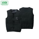 SOWA 8234-06 防寒ベスト M L LL【 作業着 作業服 桑和 ソーワ オールシーズン対応 秋冬対応 小さめサイズ 普通サイズ 大きめサイズ】