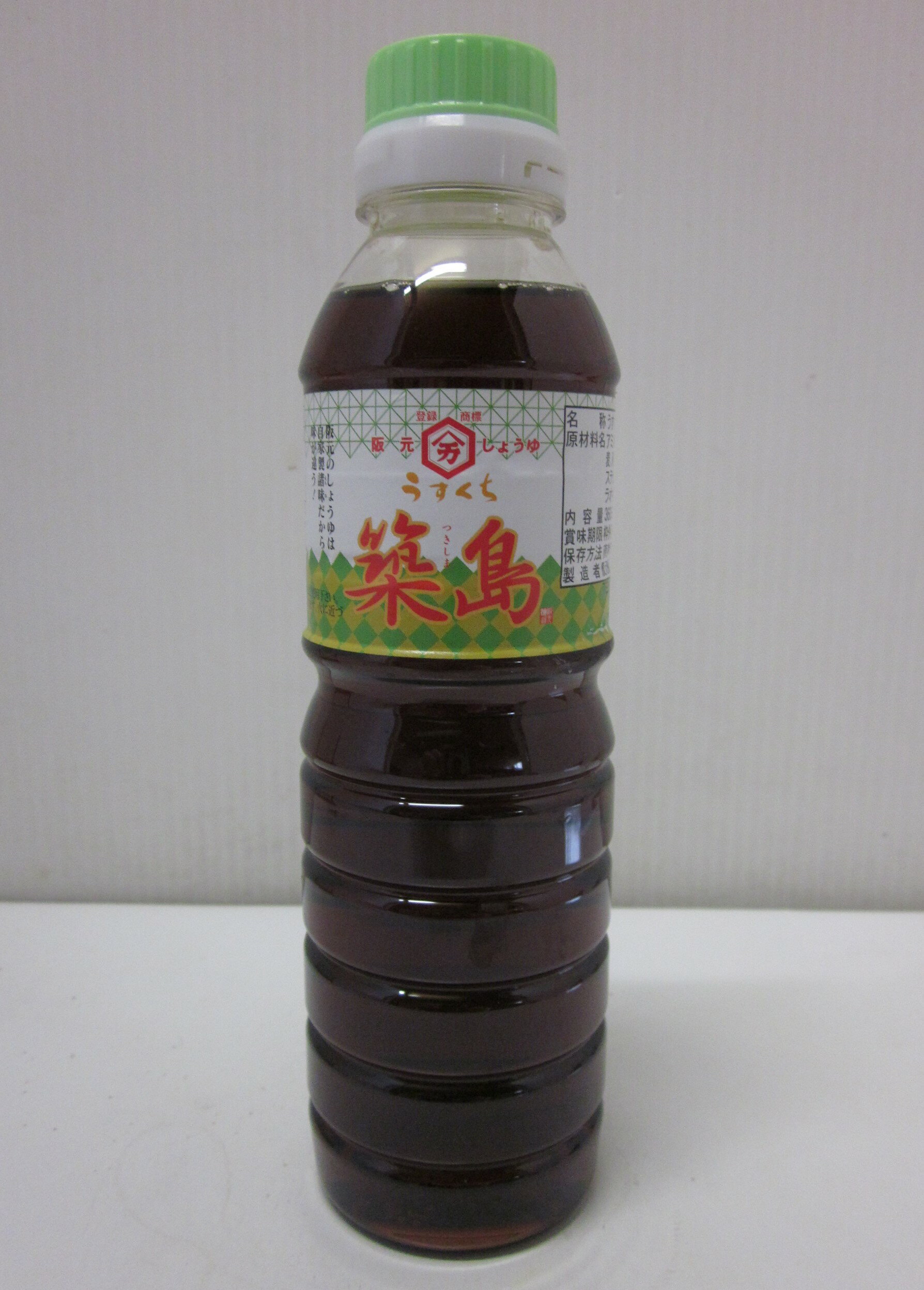 阪元しょうゆ　うすくち　築島360ml