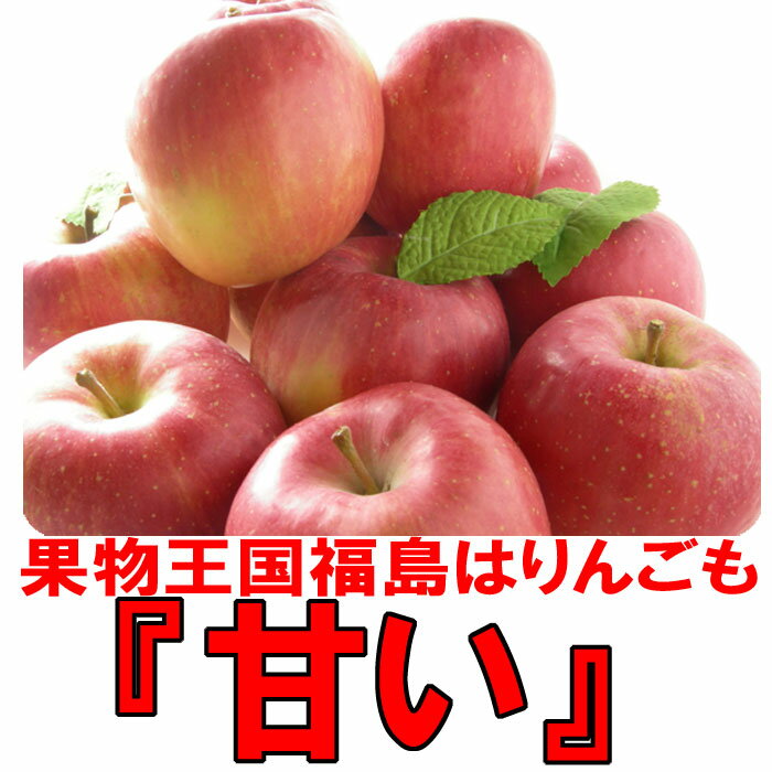 【クーポン利用で20%オフ】【あす楽対応】 福島県産 サンふじ りんご 4.5kg箱 (12〜25玉入) 訳あり ご家庭用 リンゴ 大きさ 不揃い 傷 訳ありリンゴ 蜜入 お得 お歳暮 傷あり キズあり おいしい