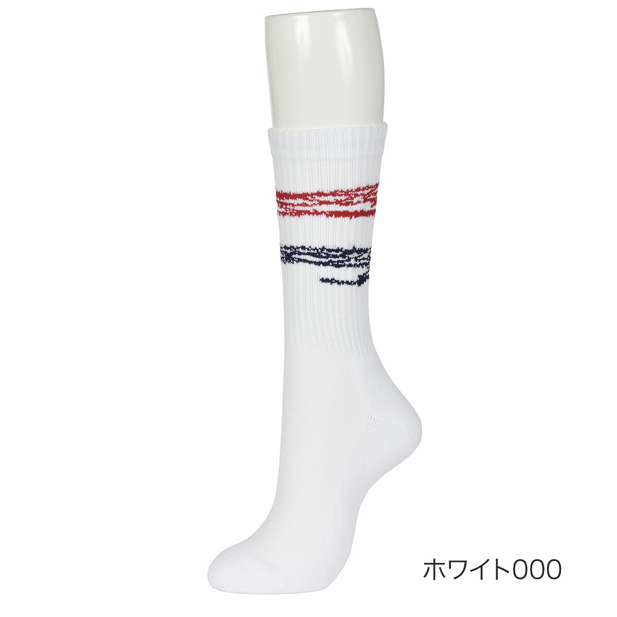 【ポイント5倍＆送料無料！11日10:59まで！！】福助 靴下 fukuske×KRAYONGANG クレヨンタッチラインソックス クルー丈 (97006) メンズ フクスケ fukuske ふくすけ 快適