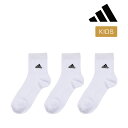 【ポイント5倍&送料無料!16日10:59まで!!】ADIDAS(アディダス) ソックス リブ ワンポイント ショート丈 片面刺繍 つま先かかと補強 土踏まずサ...