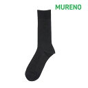【ポイント5倍&送料無料!16日10:59まで!!】福助 【MURENO(ムレノ)】 靴下 リブ クルー丈 (60004W)紳士 男性 メンズ フクスケ fuk...