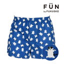 【ポイント10倍&送料無料11日01:59まで!!】福助 【fukuske FUN(フクスケファン)】 トランクス ネコ柄 トランクス 綿100%(453P2018)紳士 男性 メンズ フクスケ fukuske ふくすけ(4)