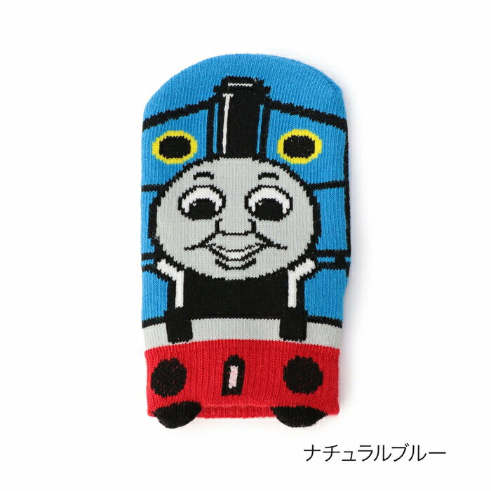 【ベビー トーマス＆フレンズ トーマスパペット 履育 (はくいく) スニーカー丈ソックス 】 9-12cm 12-15cm 1712-8d0 ベビーソックス 靴下 ショート丈ソックス キャラクターソックス 赤ちゃん 福助 フクスケ