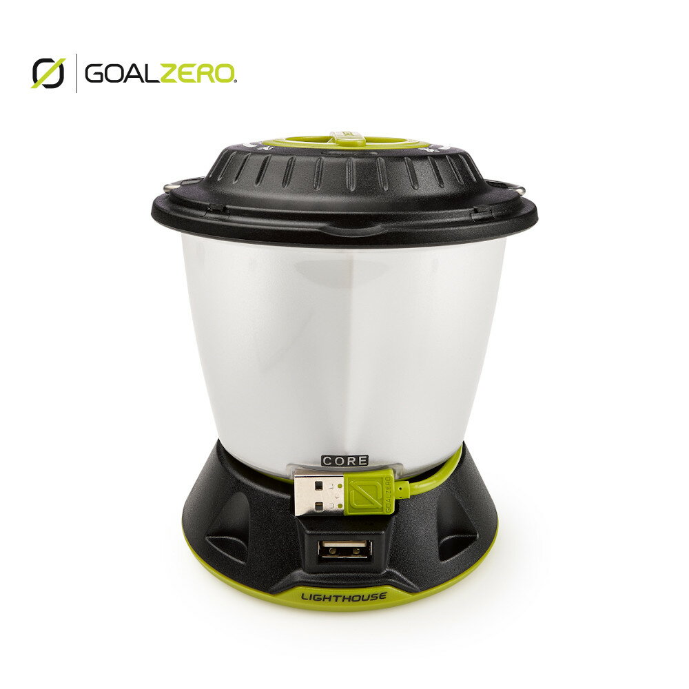 Goal Zero(ゴールゼロ) LIGHTHOUSE CORE LANTERN & USB POWER HUB 32009 ライト LED ランタン キャンプ 登山 アウトドア(32009)