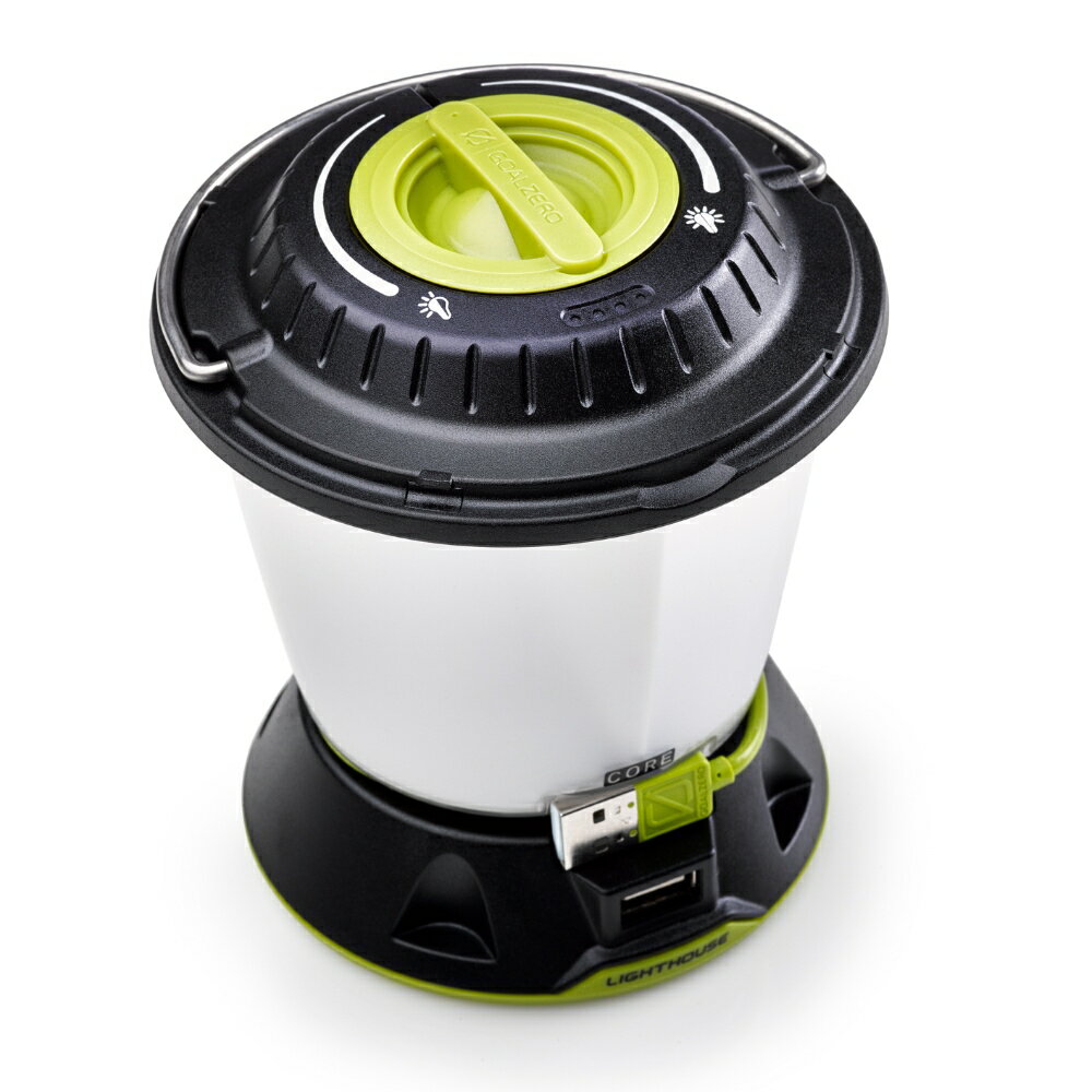 Goal Zero(ゴールゼロ) LIGHTHOUSE CORE LANTERN & USB POWER HUB 32009 ライト LED ランタン キャンプ 登山 アウトドア(32009)