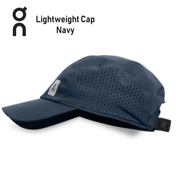 オン On Lightweight Cap 30100016 Navy ランニング キャップ 帽子 軽量 メンズ レディース(30100049)