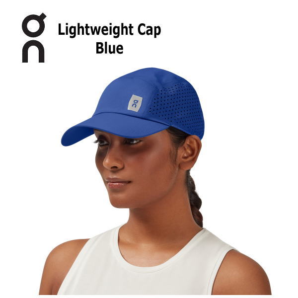 オン(On) Lightweight Cap 30100018 Blue ランニング キャップ 帽子(30100018)