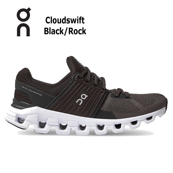 オン On Cloud swift Black Rock 4199585M メンズ クラウド スウィフト ランニングシューズ