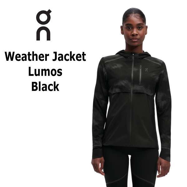 オン On レディース ウェザージャケット ルモス Weather Jacket Lumos 26900763 Black アウター 防風 超軽量