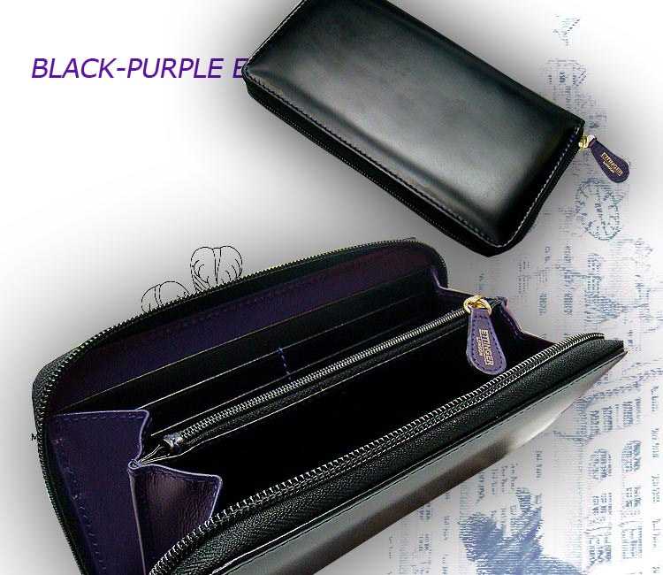 [ETTINGER社公認正規販売店]●003 ETTINGER / エッティンガー BLACK-PURPLE EURO CO...