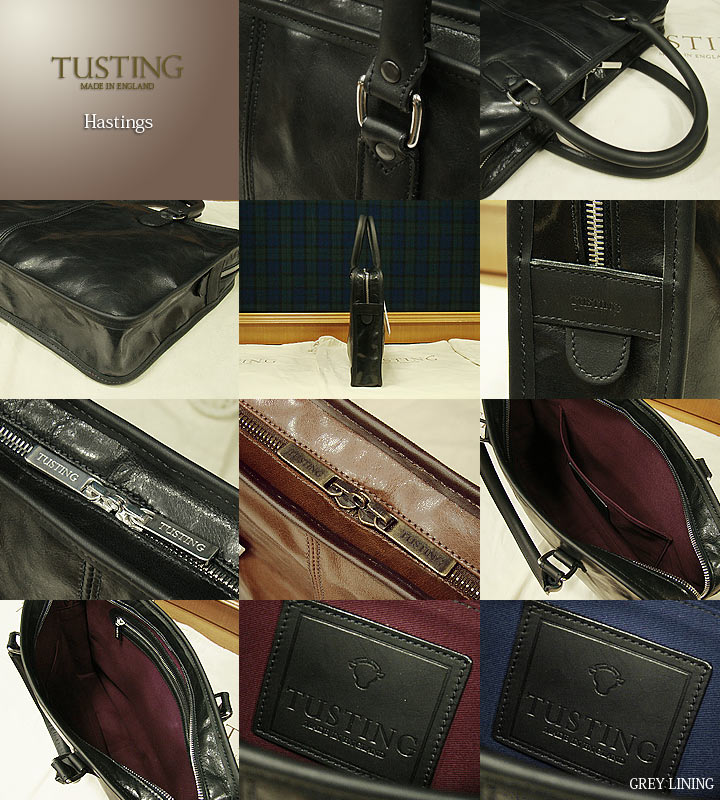 タスティング ブリーフケース TUSTING Hastings Brief ヘイスティング ブリーフケース