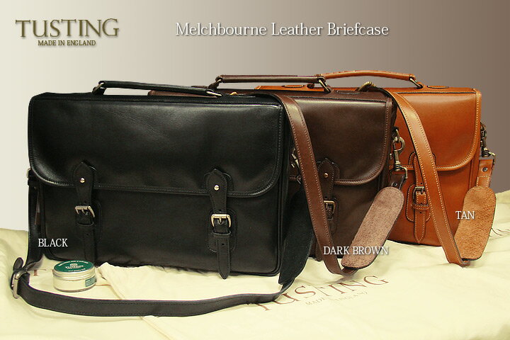 タスティング 革バッグ メンズ タスティング ブリーフケース Melchbourne Leather Briefcase メルクボーン・レザー・ブリーフケース