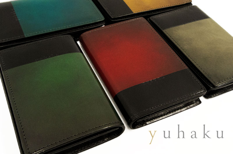 YUHAKU / ユハク [ Luce e Ombra / ルチェ エ オンブラ ] Card Case / 名刺入れ ( YLO163 ) ( メンズ / レザー / カード入れ ) 【楽ギフ_包装】