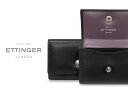 ETTINGER社公認正規販売店 エッティンガー / ETTINGER ■●スターリング パープルコレクション/ロイヤルコレクション コインパース ST2034DJR-01 PURPLE ( 釦有り ) ( メンズ/レザー/小銭入れ/コインケース )