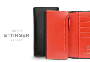 [ETTINGERҸǧŹ]åƥ󥬡 / ETTINGER 󥰡󥸥쥯 SLIM LONG WALLET / դĹ 2112BEJ ( 쥶/󥰥å/ ) STERLING ORANGE