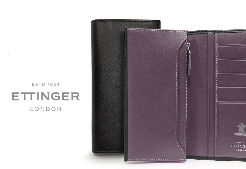 [ETTINGERҸǧŹ]åƥ󥬡 / ETTINGER 󥰡ѡץ륳쥯/륳쥯 SLIM LONG WALLET / դĹ ST2112BEJ ( 쥶/󥰥å/ )