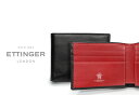 [ETTINGER社公認正規販売店]エッティンガー / ETTINGER ■●スターリング・レッドコレクション ビルフォールド 6C/C ST030CJR ( メンズ/レザー/ウォレット/二つ折り財布 ) STERLING RED