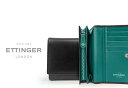 エッティンガー 長財布（メンズ） [ETTINGER社公認正規販売店]エッティンガー / ETTINGER ■●スターリング・ターコイズコレクション Midi Flap-Over Purse /フラップミドル長財布 ST2082EJ ( ブライドル/メンズ/レザー/ウォレット ) STERLING TURQUOISE