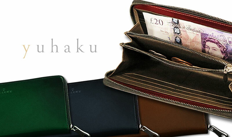 YUHAKU / ユハク  Cordovan Round fastener Wallet / コードバンラウンドファスナー長財布 ( YFC114 ) ( メンズ / レザー / ウォレット / 札入れ ) 