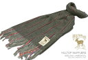 HILLTOP / ヒルトップ マフラー LAMBSWOOL MUFFLERS FAH 01930 A2 CHARCOAL ( チャコールストライプ ) 【楽ギ...