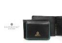 【日本正規輸入代理店商品 メーカー3ヶ月保証あり】グレンロイヤル / GLENROYAL ●MONEY CLIP WITH POCKET 二つ折り革財布 ( マネークリップウォレット/ブライドル ) 03-6164 ●062 NEW BLACK×SAGE ( 完全別注商品 )