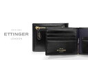 エッティンガー マネークリップ [ETTINGER社公認正規販売店]●003 ETTINGER / エッティンガー BLACK-PURPLE EURO COLLECTION MONEY CLIP WITH ZIP 小銭入れ付きマネークリップ 2194EJ ブラック×パープルユーロ コレクション ( メンズ/別注/レザー/二つ折り財布/札ばさみ )