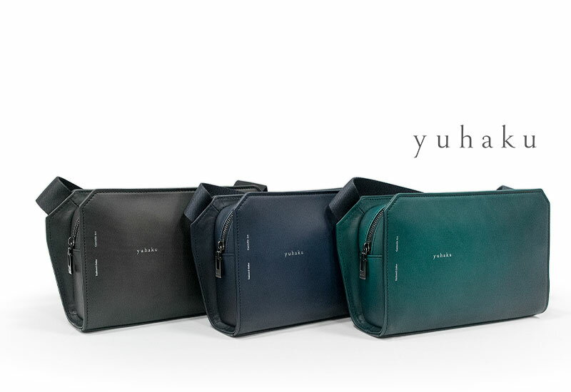 ユハク 革財布 メンズ YUHAKU / ユハク [ Signature / シグネチャー ] ボディバッグ ( YSG052 ) ( メンズ / レザー / ショルダーバッグ ) 日本製