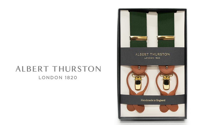【日本正規輸入代理店商品】[ ALBERT THURSTON / アルバートサーストン サスペンダ...
