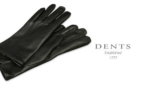 [デンツ社公認販売店]DENTS 手袋 / デンツ手袋 James Bond / 007 Model SHEEP SKIN / シープスキン ( 羊革 ) [ BLACK / ブラック ] 15-0007 BLACK 【楽ギフ_包装】